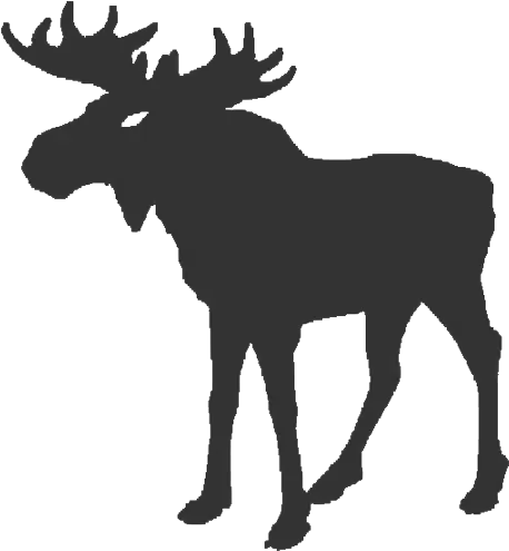 Deer Silhouette Alaska Moose Deer Png Download 540525 Moose Clipart Avenge The Fallen Transparent