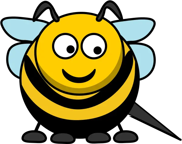 This Bee Will Sting You If Disturb Him Clip Art Cartoon Bee Clipart Png The Icon Sting