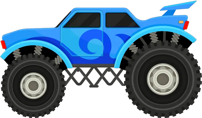 Blue Monster Truck Icon Png Transparent Clipart World Cartoon Monster Truck Icon Offroad