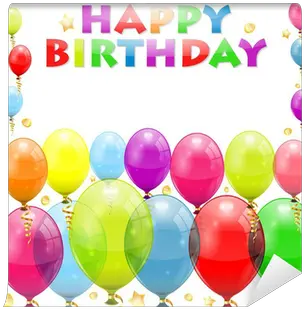 Birthday Frame Wall Mural U2022 Pixers We Live To Change Birthday Png Birthday Frame Png