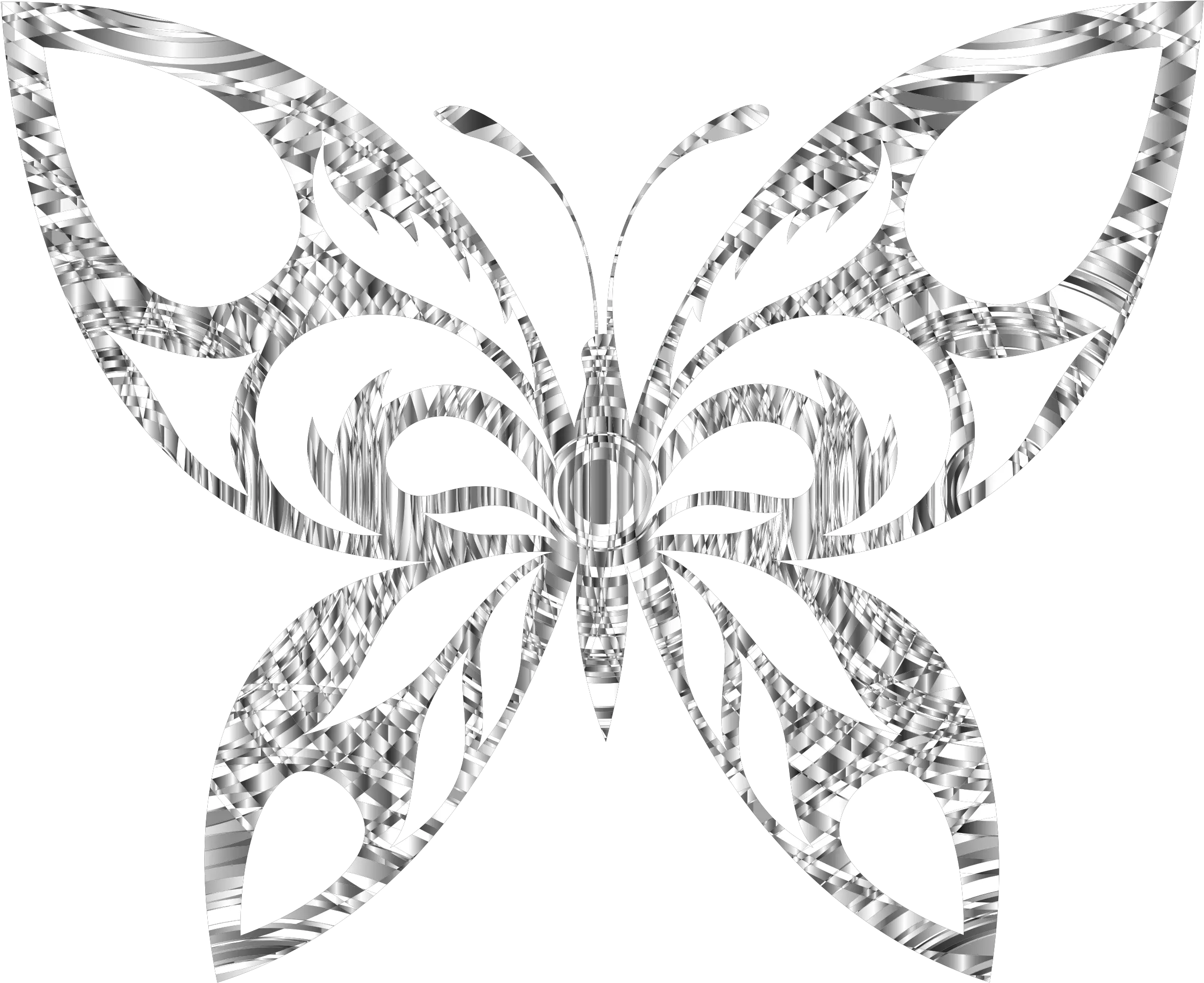 Download Diamond Clipart Butterfly Silver Butterfly Silhouette Butterfly Clipart Black And White Png Butterfly Clipart Transparent Background