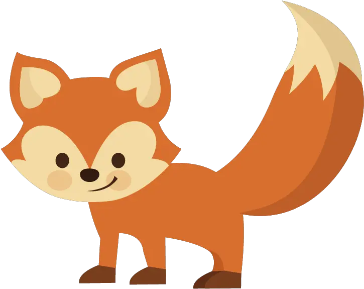 Fox Clip Art Transparent Cartoon Fox 724x574 Png Clip Art Png Fox Fox Transparent