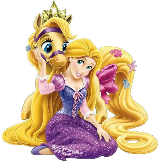 Rapunzel With Horse Png 43417 Free Icons And Png Backgrounds Rapunzel Png Cartoon Horse Png