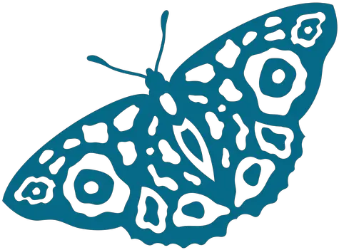 Butterfly Antenna Wing Detailed Silhouette Transparent Png Butterfly Butterfly Wing Png