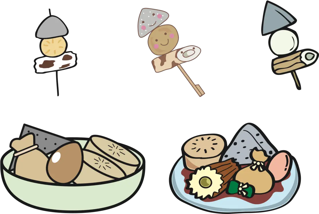 Fictioncuisinefood Png Clipart Royalty Free Svg Png Oden Clip Art Cartoon Food Png