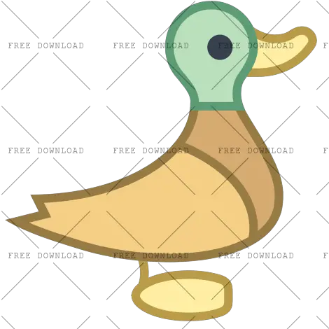 Duck Goose Swan Bird Png Image With Transparent Background Cartoon Duck Facing Right Ducks Png