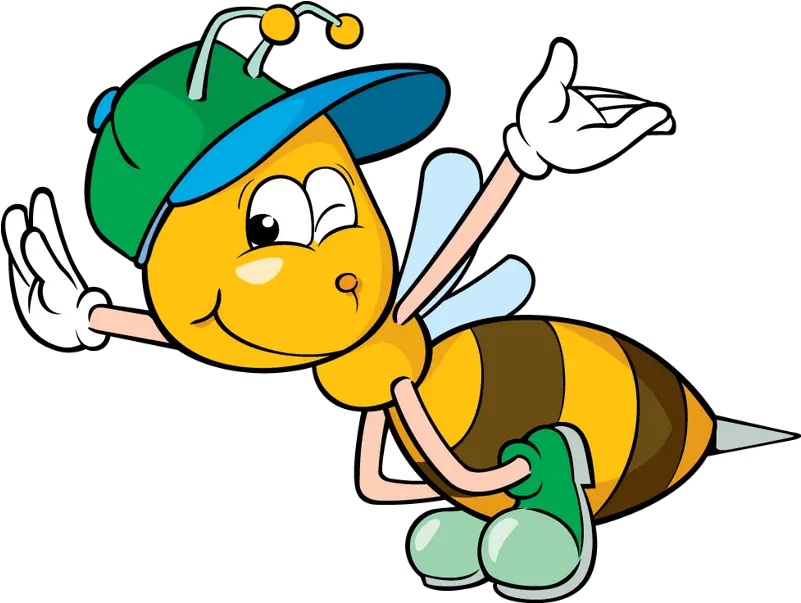 Bee Cartoon Bees Png Image 8 Pngmix Cartoon Bee Png