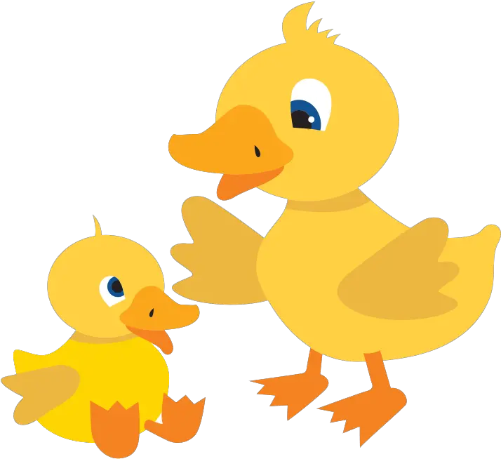 Water Baby Puddle Ducks Swim Academy Cartoon Duck Transparent Png Water Puddle Png