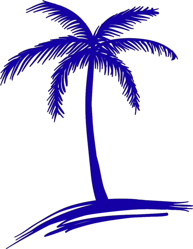 12 Palm Tree Drawing Easy Png Sun Silhouette Png