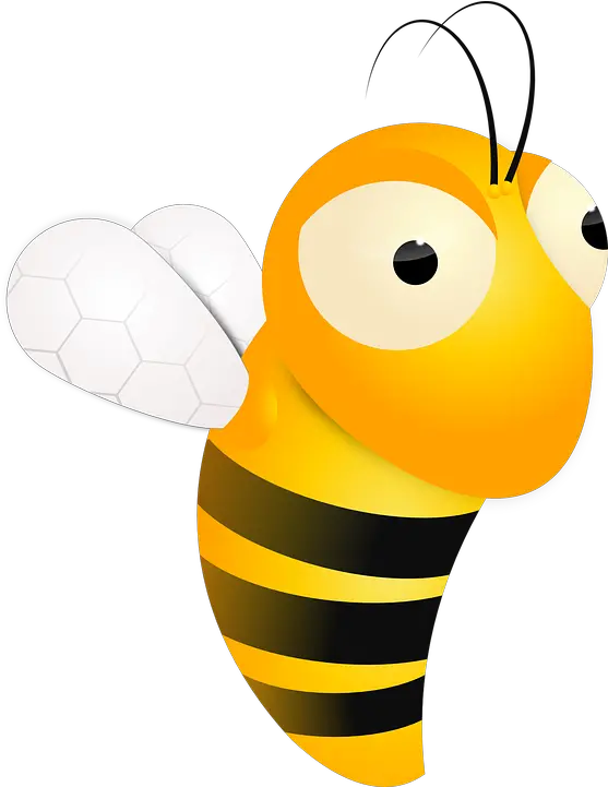 Bee Clip Art Insect Animation Bee Png Transparent Png Moving Animated Honey Bee Cartoon Bee Png