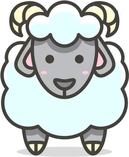 Goat Emoji Icon Of Colored Outline Emoji Eid Al Adha Png Goat Emoji Png