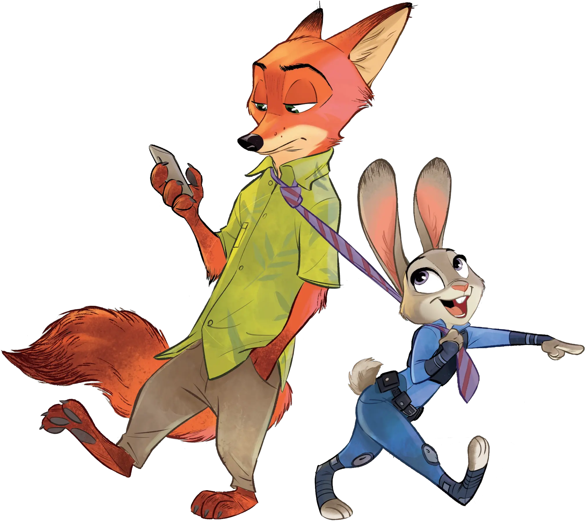 Judy Hopps And Nick Wilde Walt Disney Cartoon Fox And Rabbit Png Judy Hopps Png