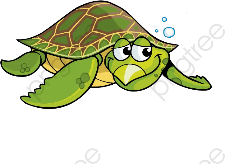 Cartoon Turtle Green Sea Clipart Cartoon Turtles Png Turtle Clipart Png