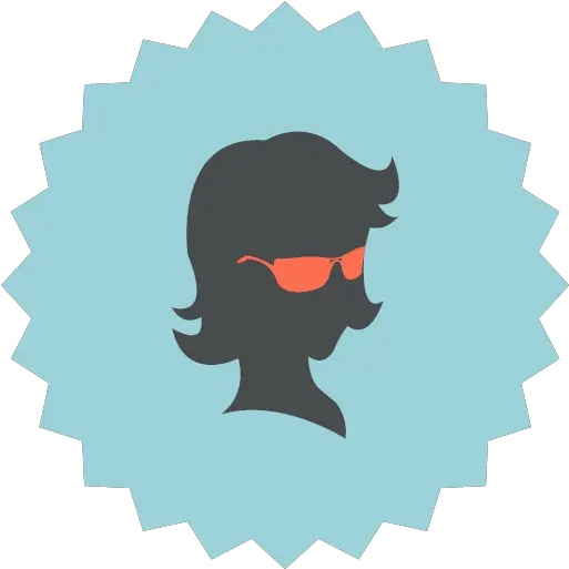 Female Girl Lady Silhouette Sunglasses Png Woman Icon