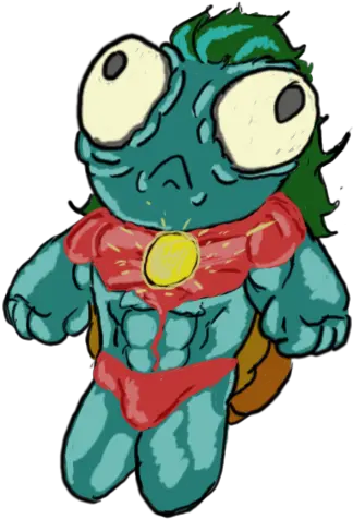 Download Hd Captain Planet Turtle Cartoon Png Captain Planet Png