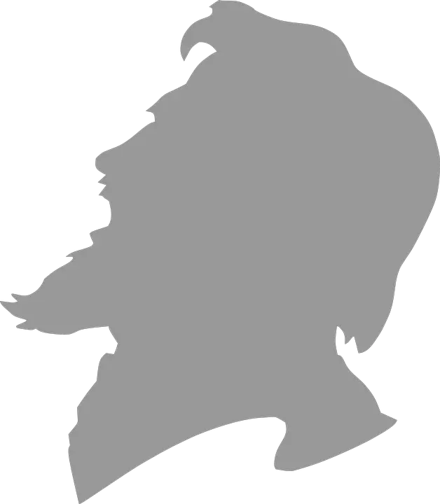 Ghost Silhouette Png Beard Man Silhouette Png Ghost Silhouette Png