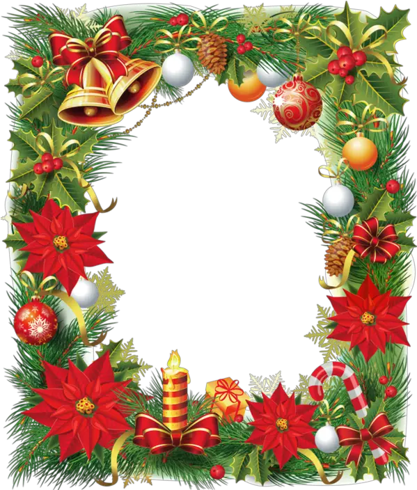 Christmas Wreath Transparent Background Png Christmas Free Christmas Frame Vector Christmas Backgrounds Png