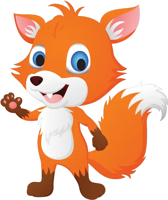 Gateway Pages Sunset Elementary School Cartoon Fox Waving Hand Png Echo Fox Icon