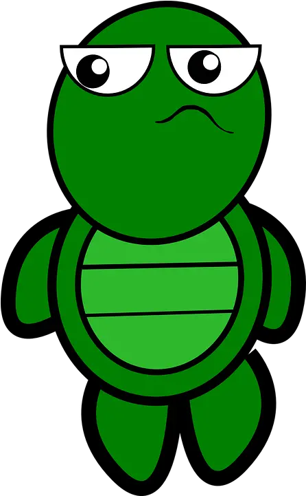 Turtle Tortoise Cartoon Free Vector Graphic On Pixabay Sad Turtle Cartoon Drawing Png Cute Turtle Png