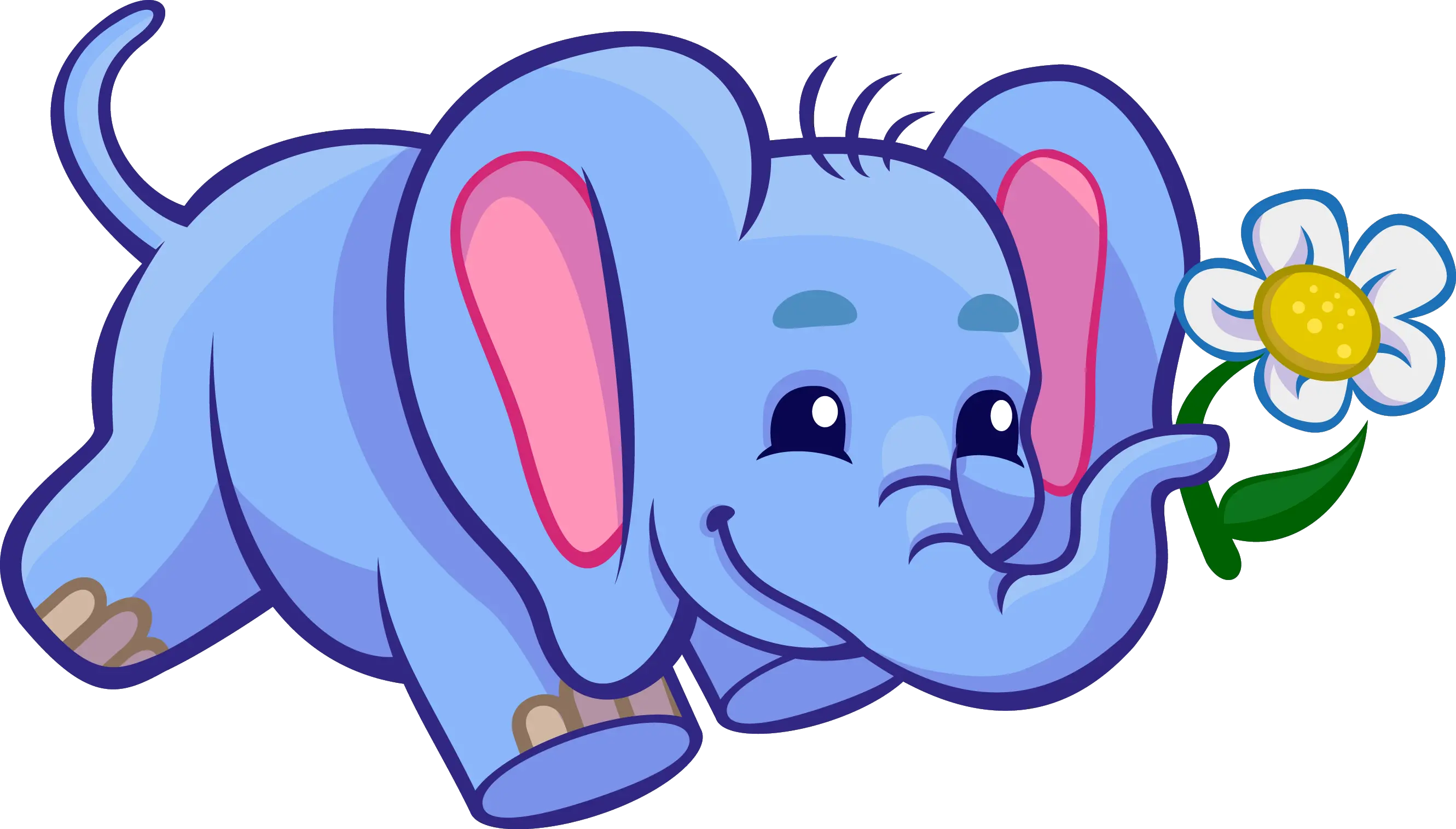 Elephant Clip Art Elephants Clipart Png Download 1600 Jungle Cartoon Animals Png Elephant Clipart Transparent Background