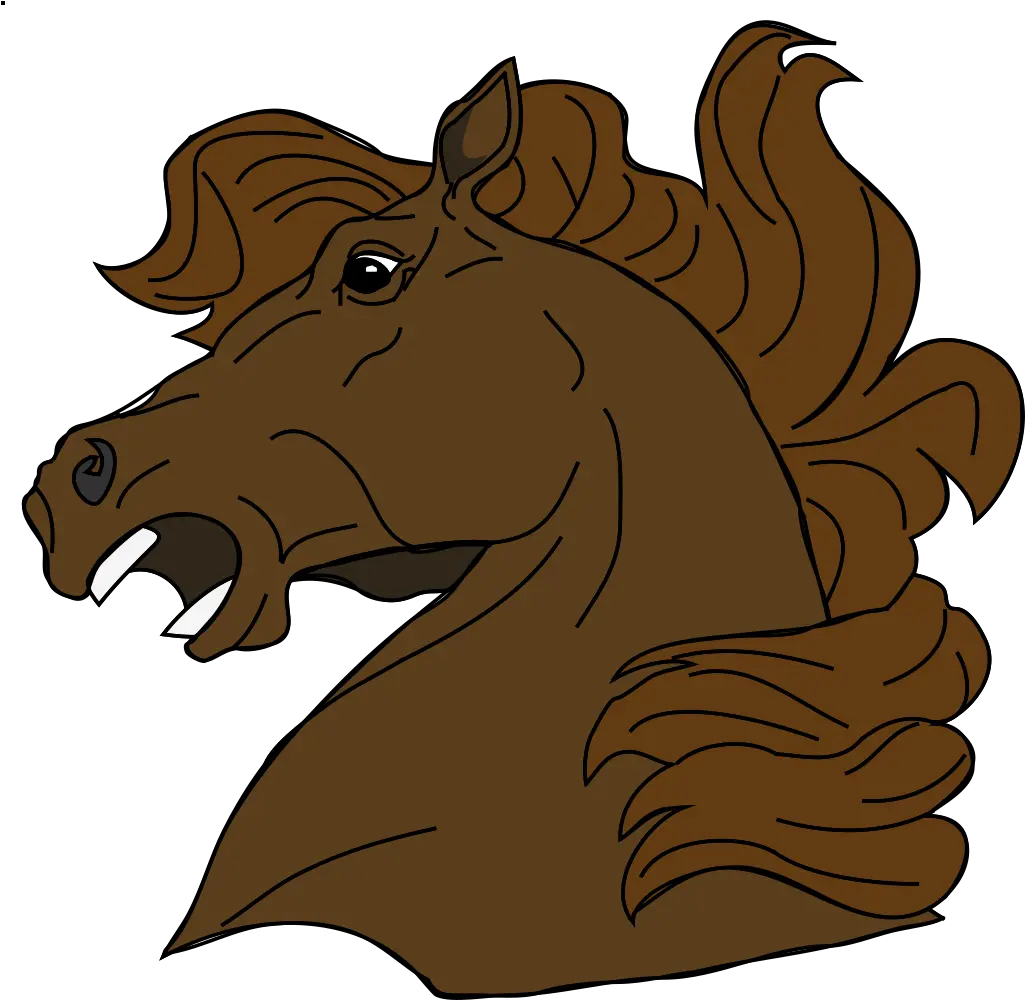 Angry Horse Png Svg Clip Art For Web Angry Horse Head Png Cartoon Horse Png