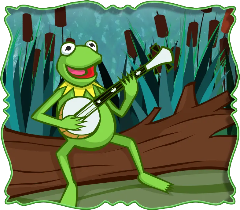 Kermit Hashtag Cartoon Transparent Cartoon Rainbow Connection Kermit The Frog Transparent Png Kermit Png