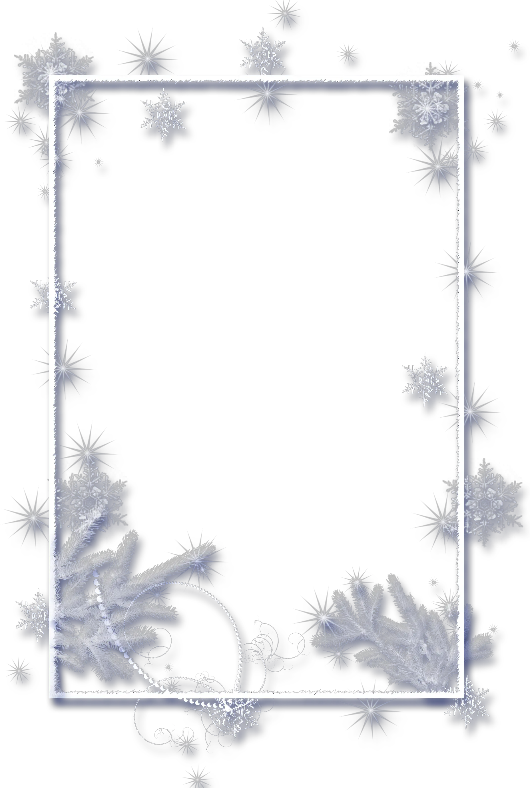 Ftestickers Christmas Frame Snowflakes Ice Transparent Winter Photo Frame Png Christmas Frame Transparent