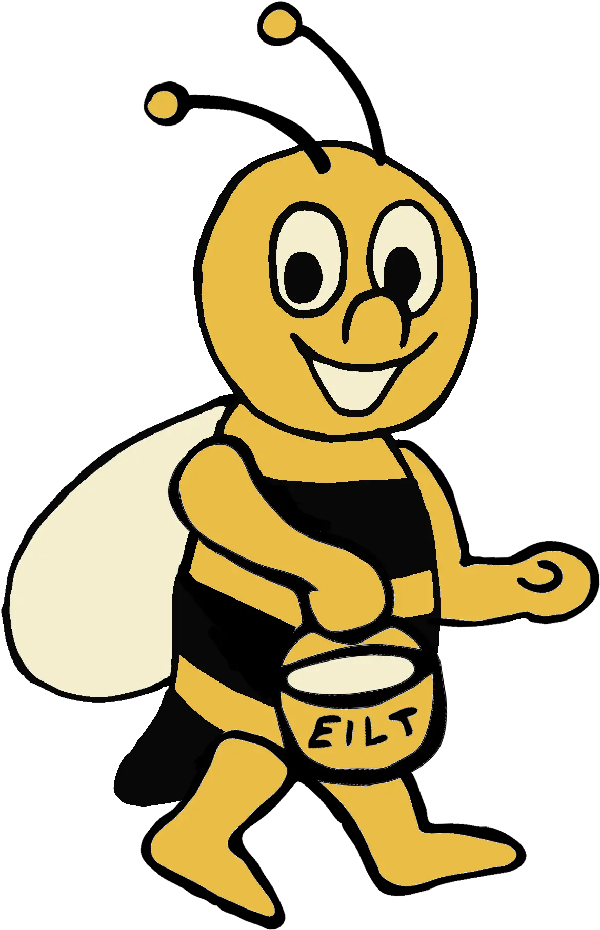 Delivery Bee Clip Art Png Cartoon Bee Png