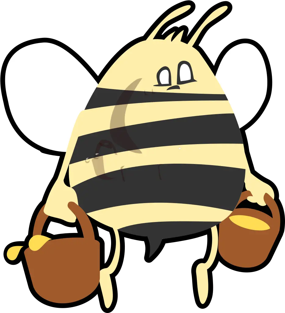 Cartoon Bee Png Svg Clip Art For Web Bees Carrying Honey Cartoons Cartoon Bee Png