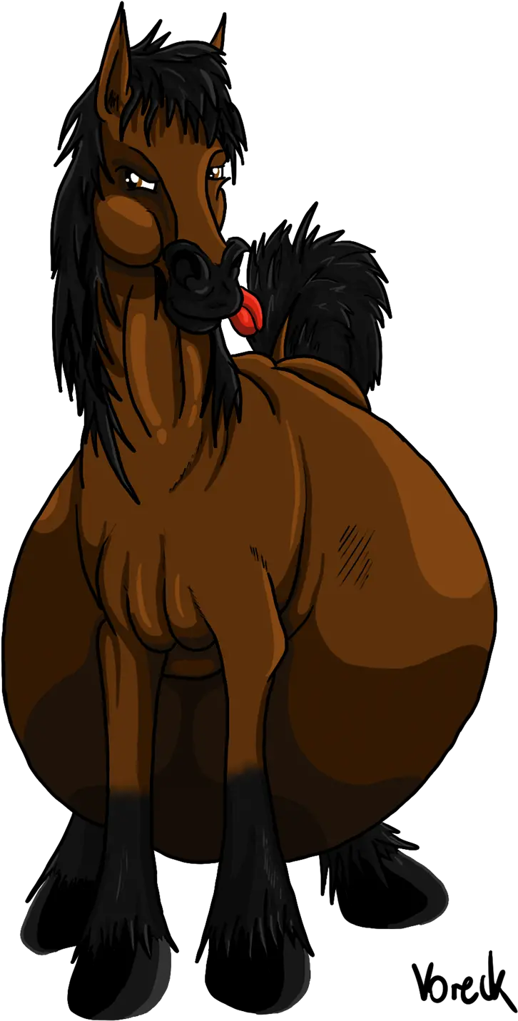 Picture Of A Cartoon Horse 7 Mane Png Cartoon Horse Png