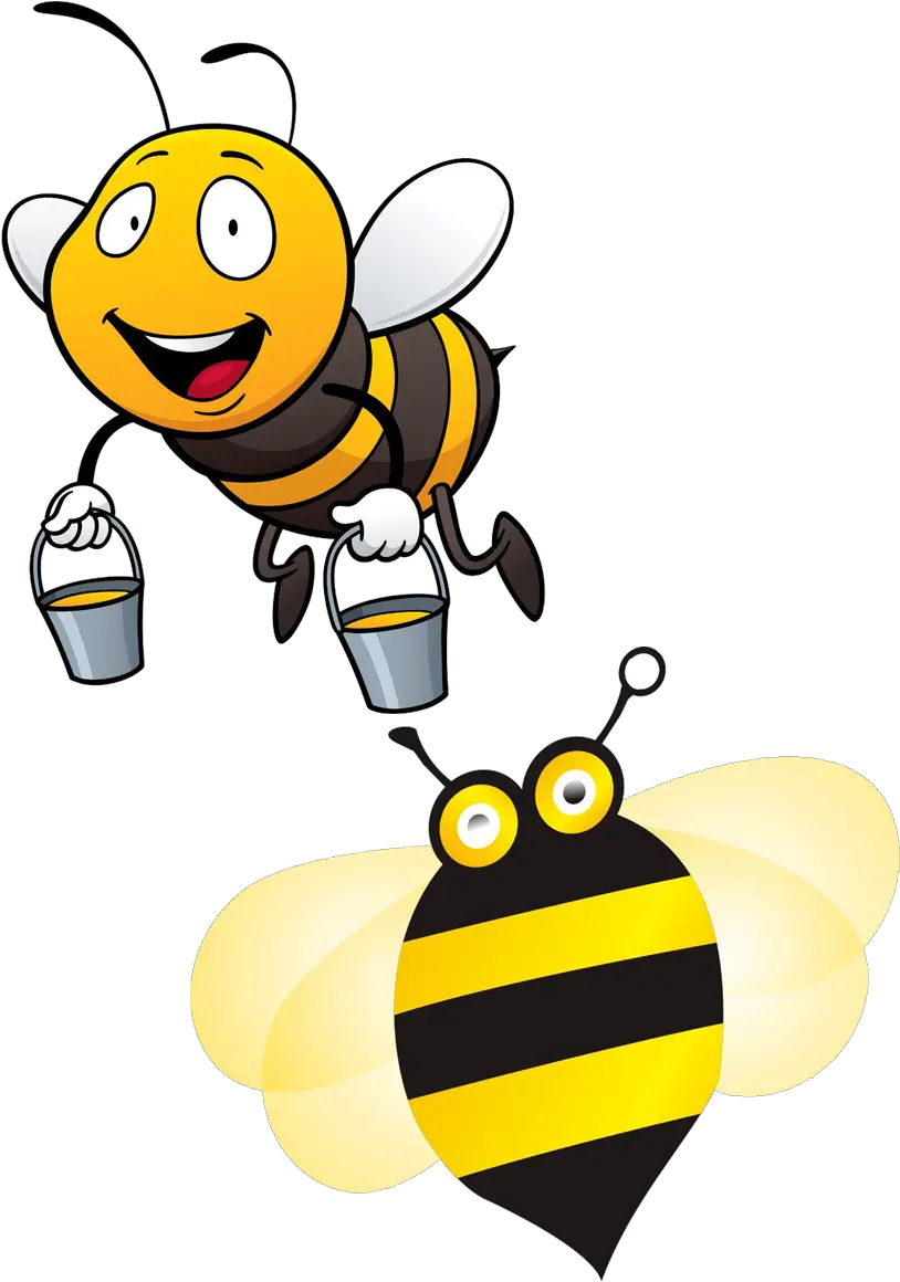 Bee Clipart Png Industrious Cartoon Bee Clipart Png