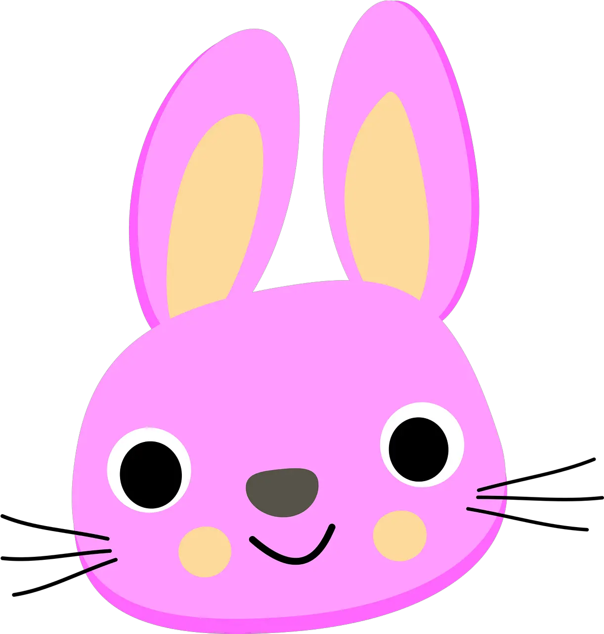 Bunny Cartoon Png Transparent Collections Cartoon Bunny Face Png Bunny Transparent