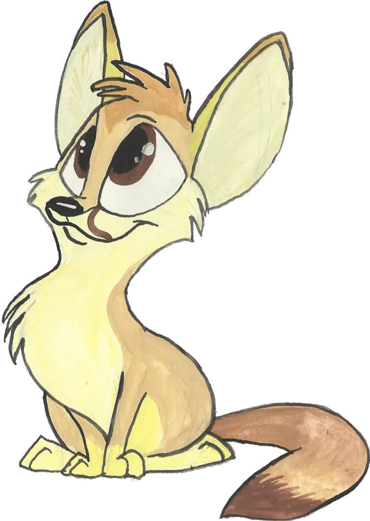 Fennec Fox Png Image Fennec Fox Cartoon White Fennec Fox Png