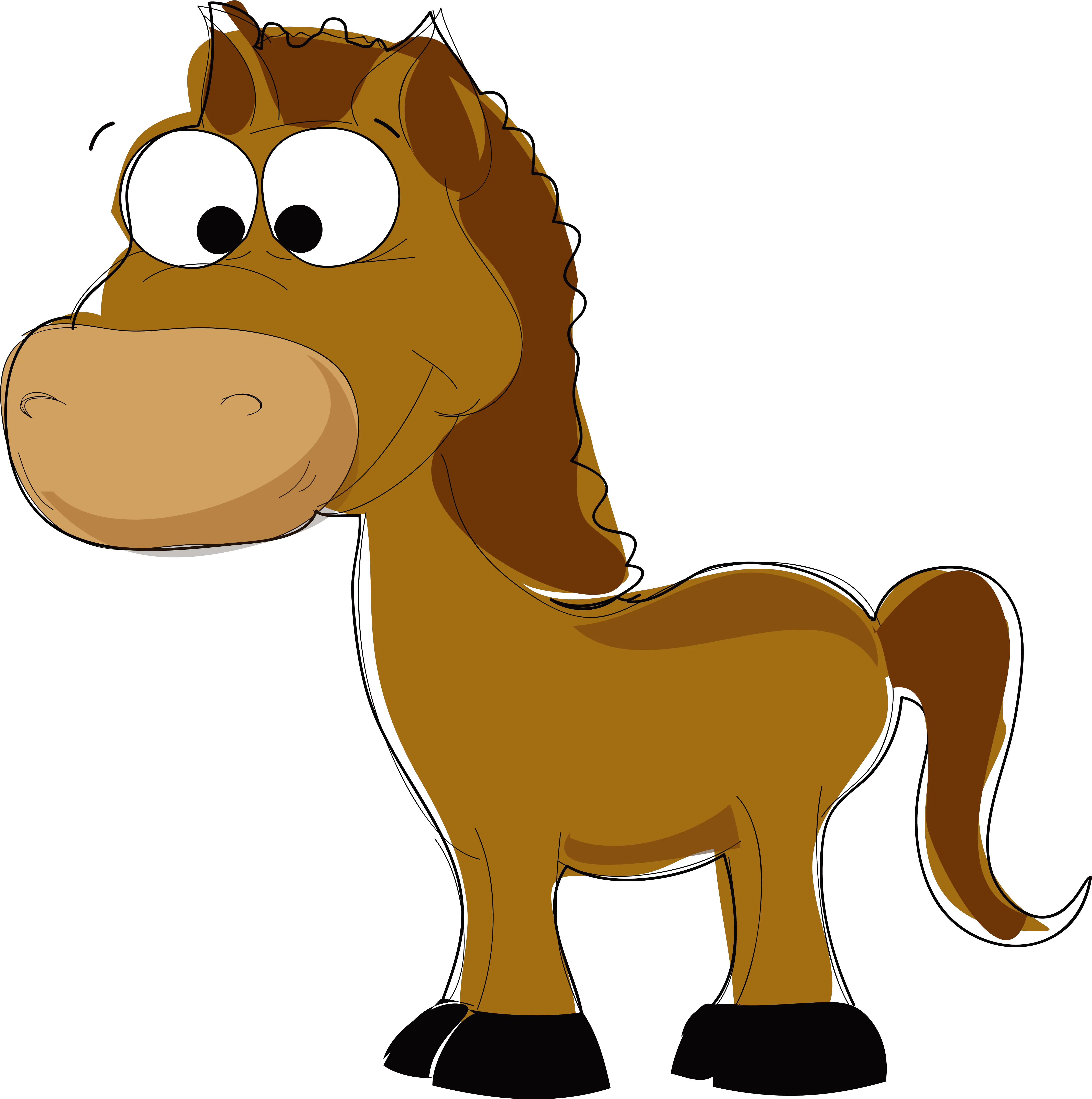 Horse Cartoon Horse Png Caballo Png