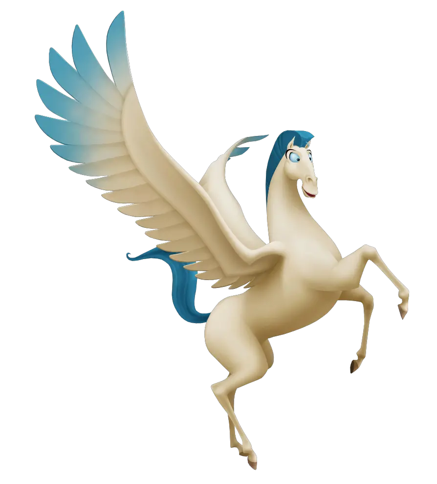 Flying Horse Png Image Arts Personajes De Hercules Disney Cartoon Horse Png