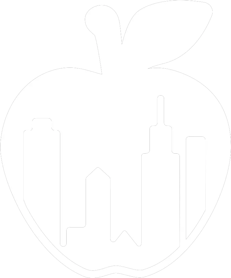 Download Apple With Building Silhouette Icon Illustration Illustration Png Building Silhouette Png