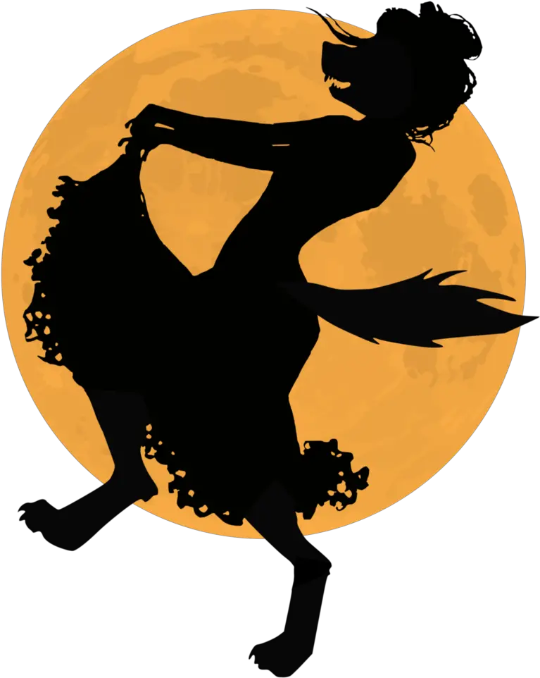 Art Silhouette Full Moon Illustration Amazing Wolf Dance Png Amazing Png