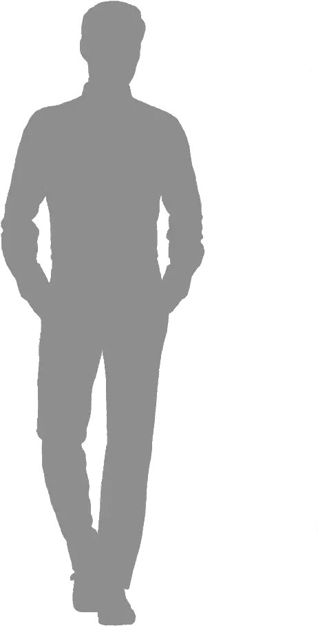 Transparent Silhouette Of Man Png Image Man Silhouette Png Man Silhouette Transparent Background