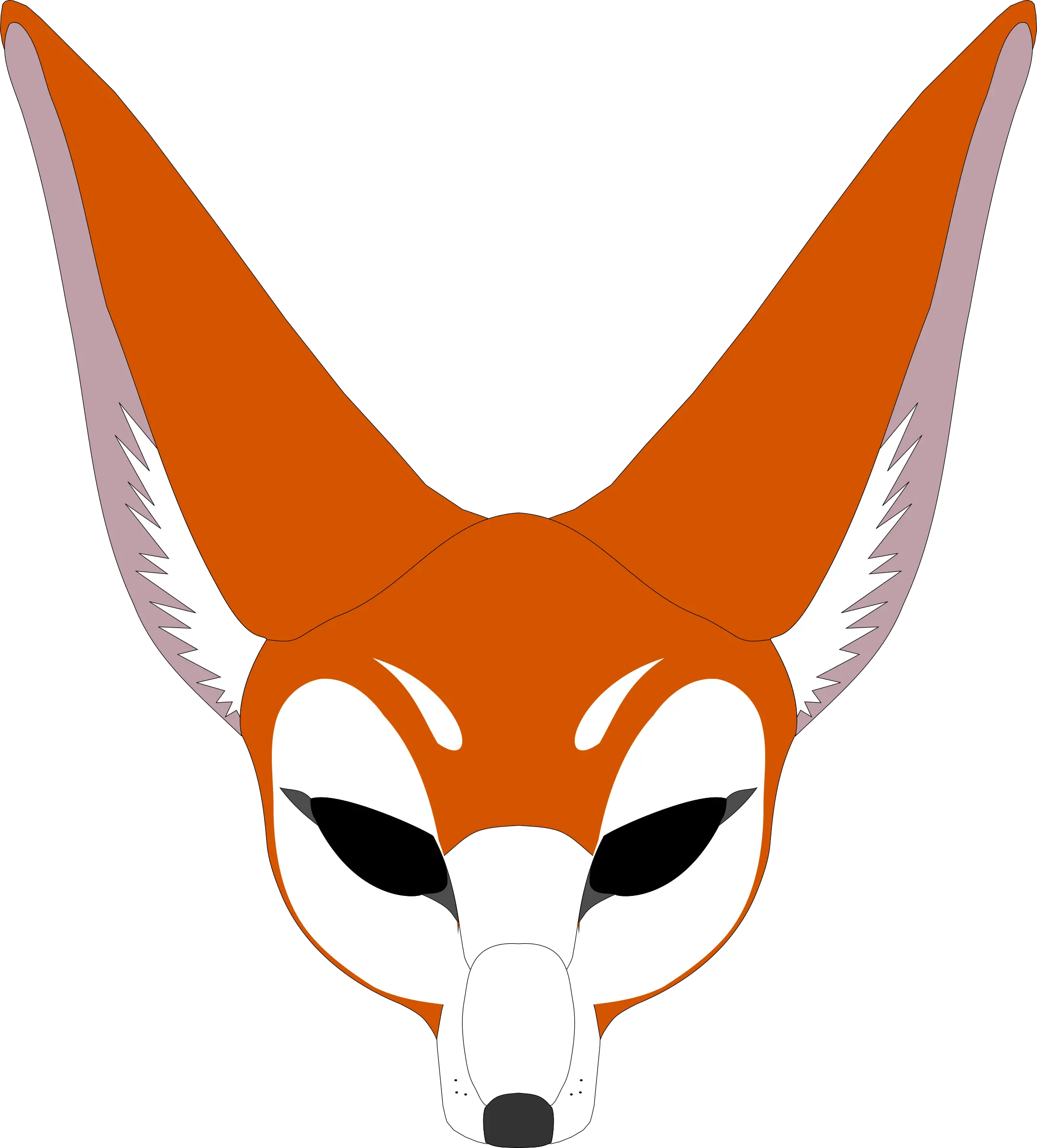 Fox Head Png Clipart Download Cartoon Fox Face Png Fox Clipart Png