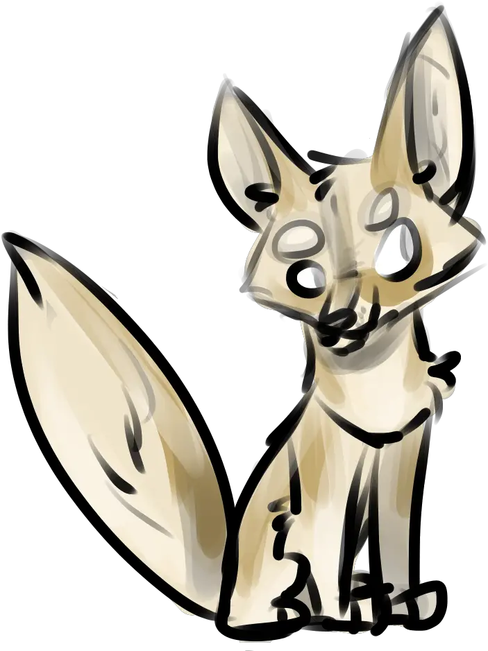 Fennec Fox Cartoon Full Size Png Download Seekpng Cartoon Fennec Fox Png