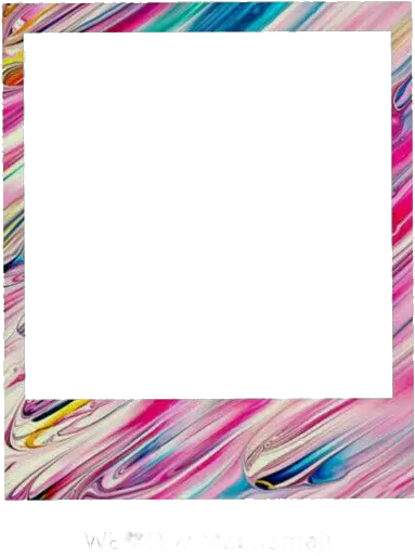 Overlays Polaroid Frame With Design Png Instagram Frame Png