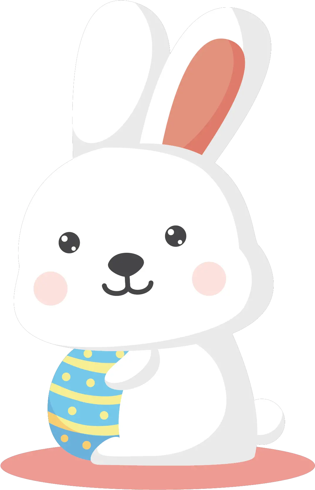 Easter Bunny Rabbit Cartoon Easter Bunny Vector Png White Bunny Png