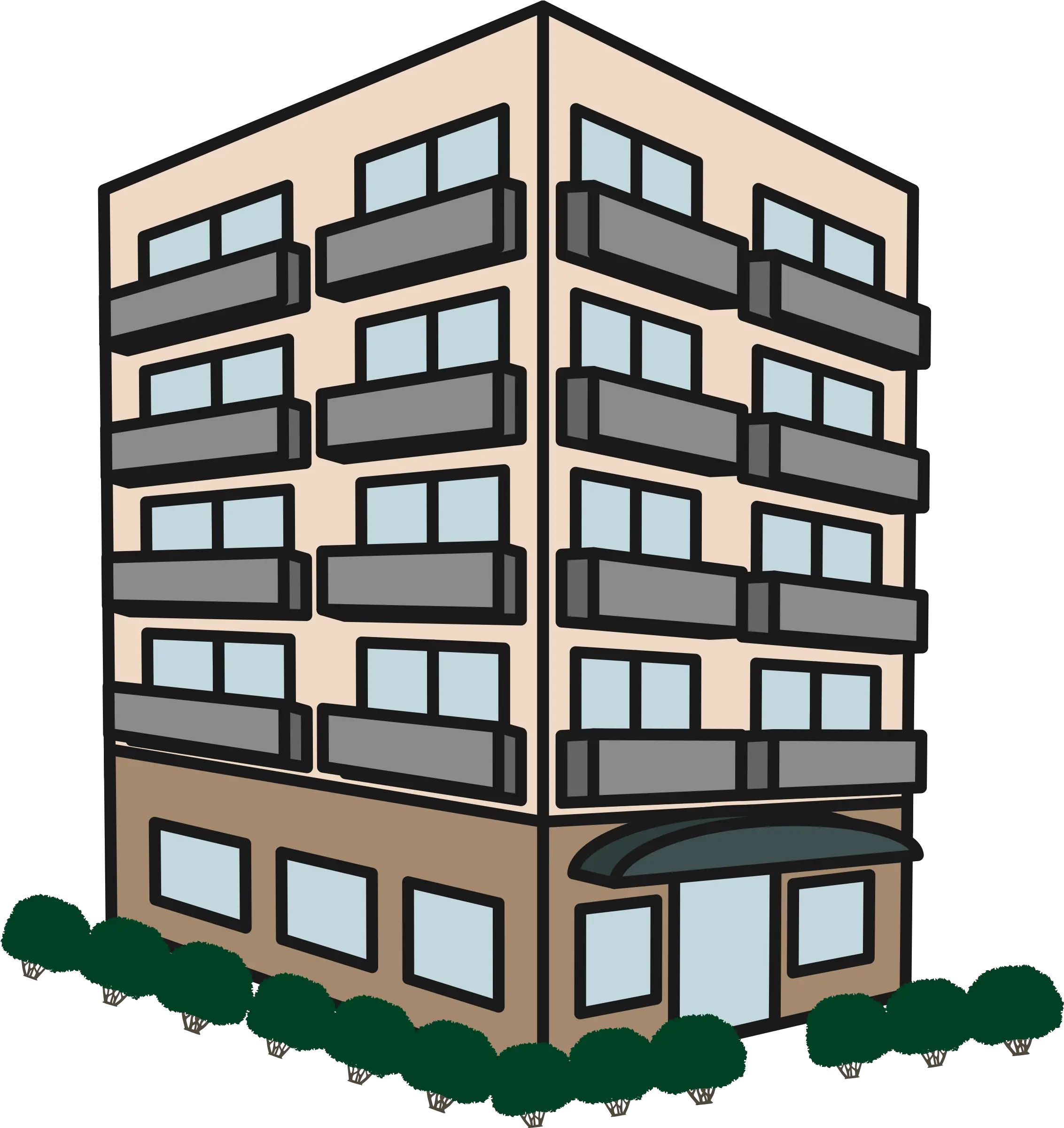 Office Building Silhouette Png Disaster Recovery As A Clip Apartment Clipart Office Building Png