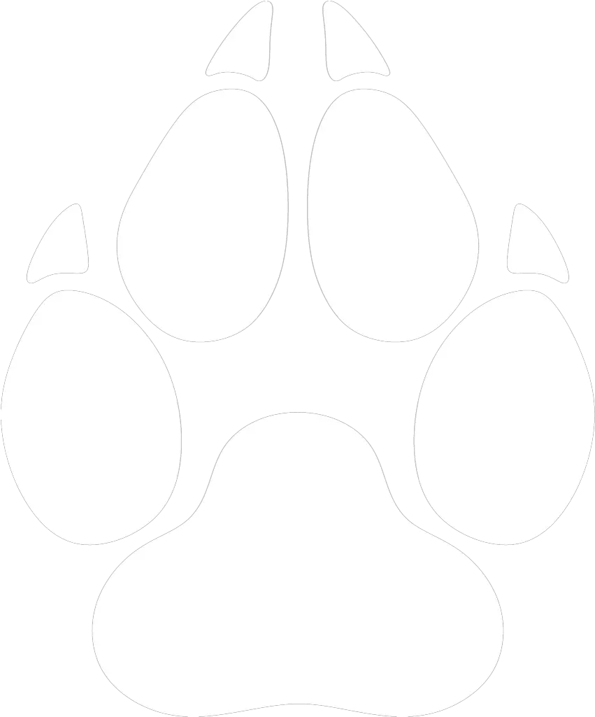 Paw Print Wolf Paw Silhouette Png Download Original Clip Art Wolf Paw Print Wolf Silhouette Png