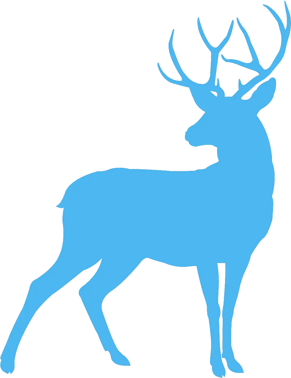 Deer Silhouette Free Vector Silhouettes Creazilla Deer Deer Silhouette Png Reindeer Transparent Background