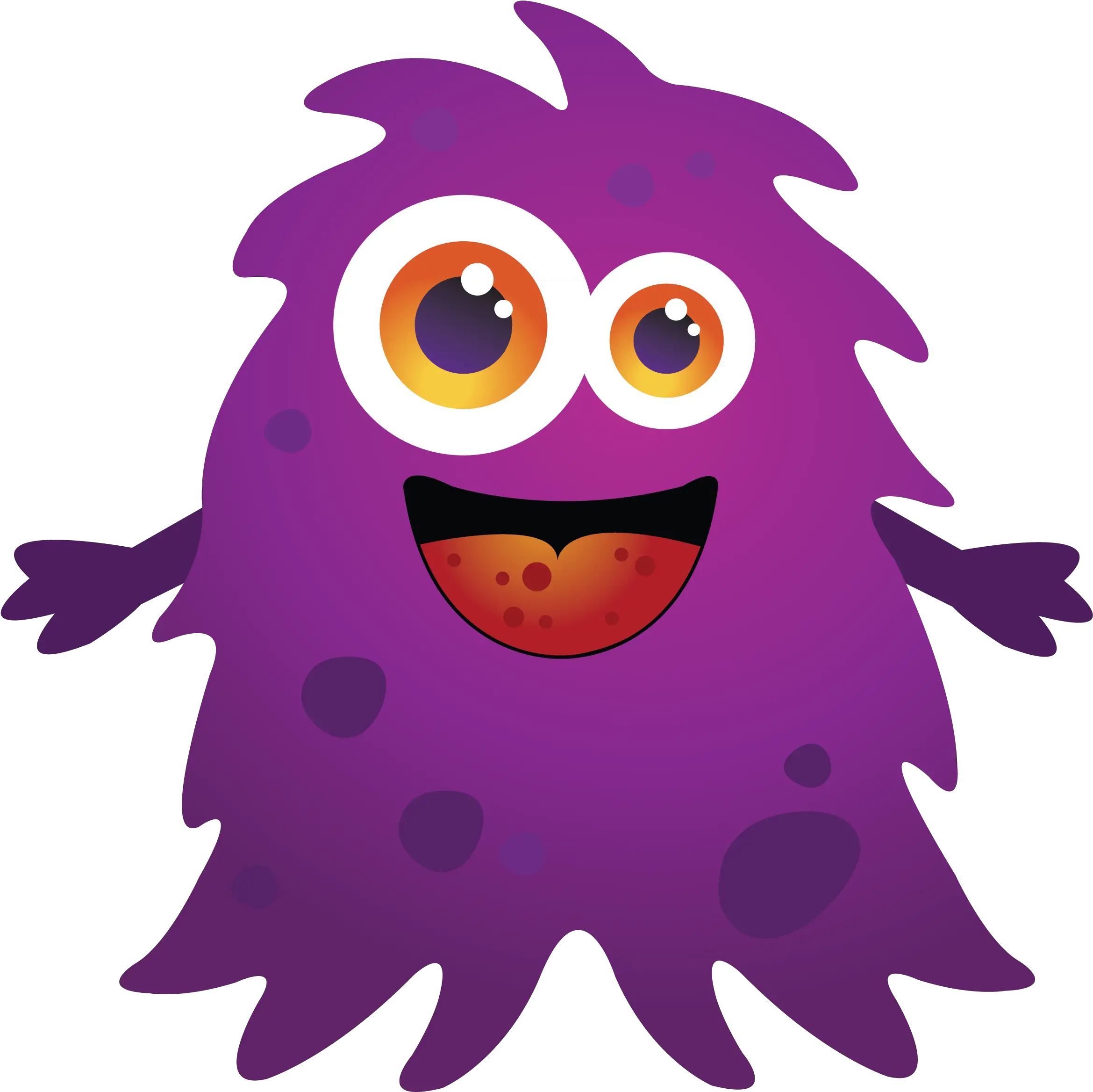 Download Purple Cartoon Monster Images Kid Png Image Clipart Cartoon Monster Clipart Skull Kid Png