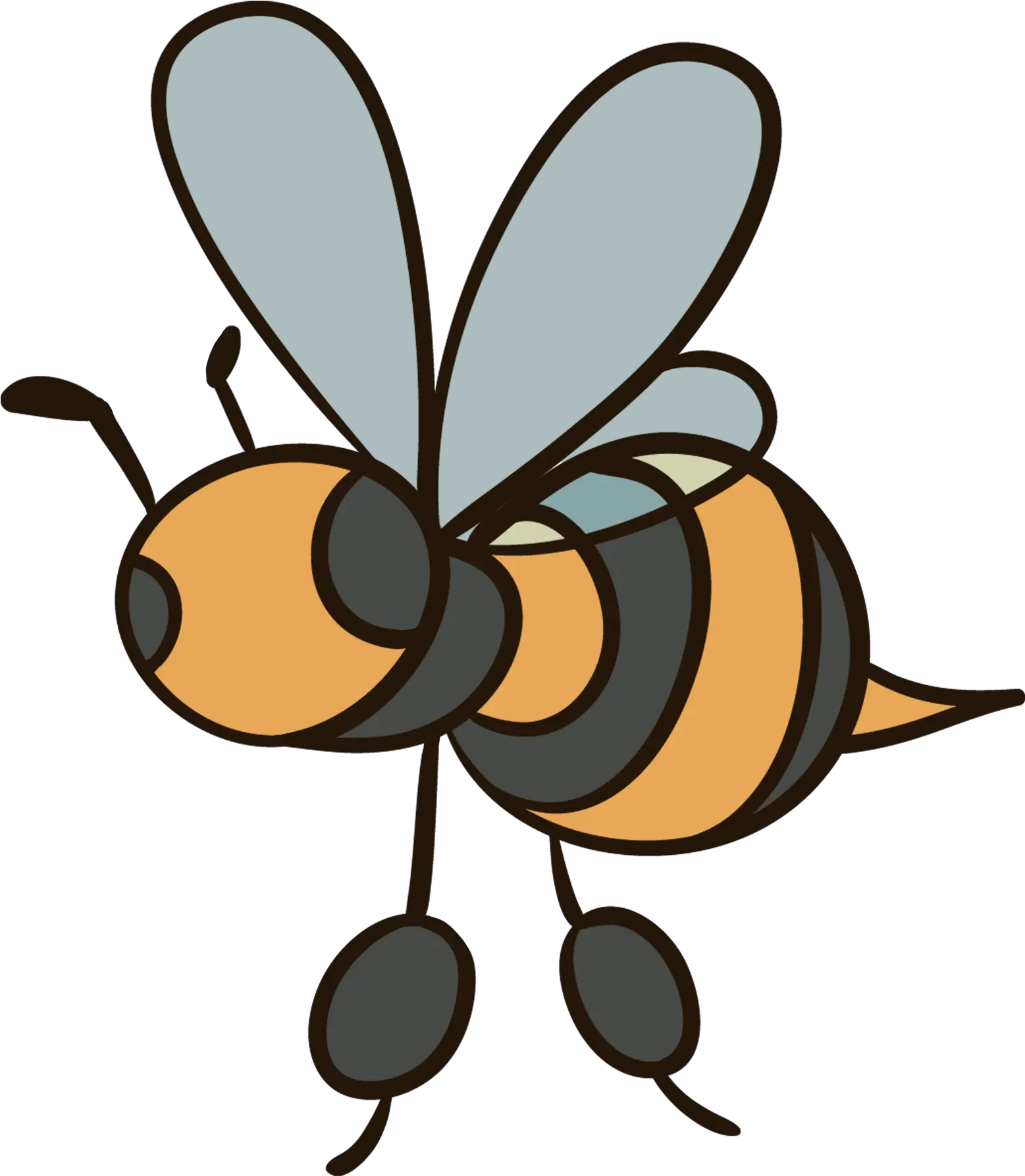 Bee Png Pic Dibujo De Conejo Y Abeja Cartoon Bee Png