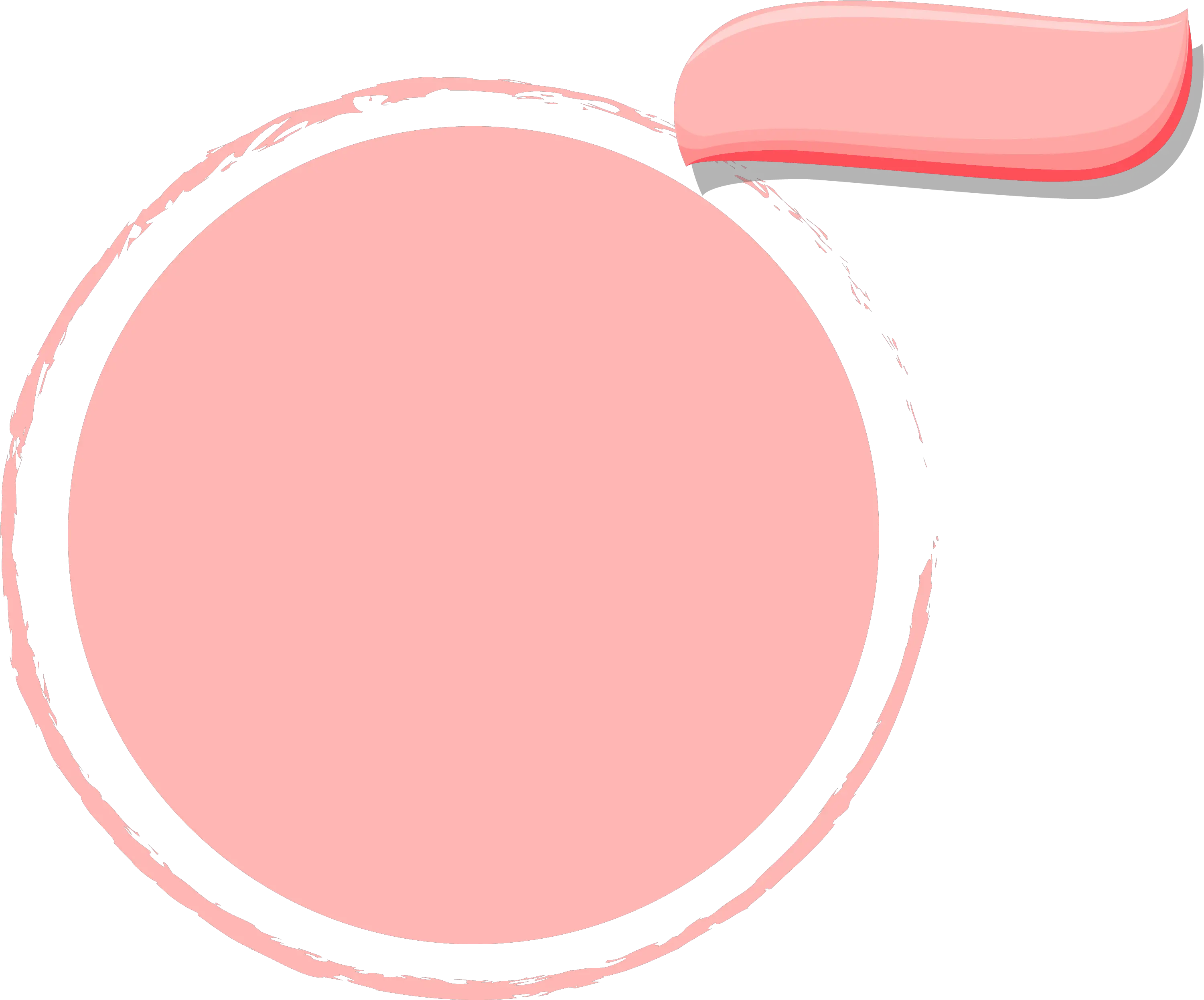 Download Pink Illustrator Simple Frame Computer File Adobe Frame Simple Circle Border Png Pink Circle Png