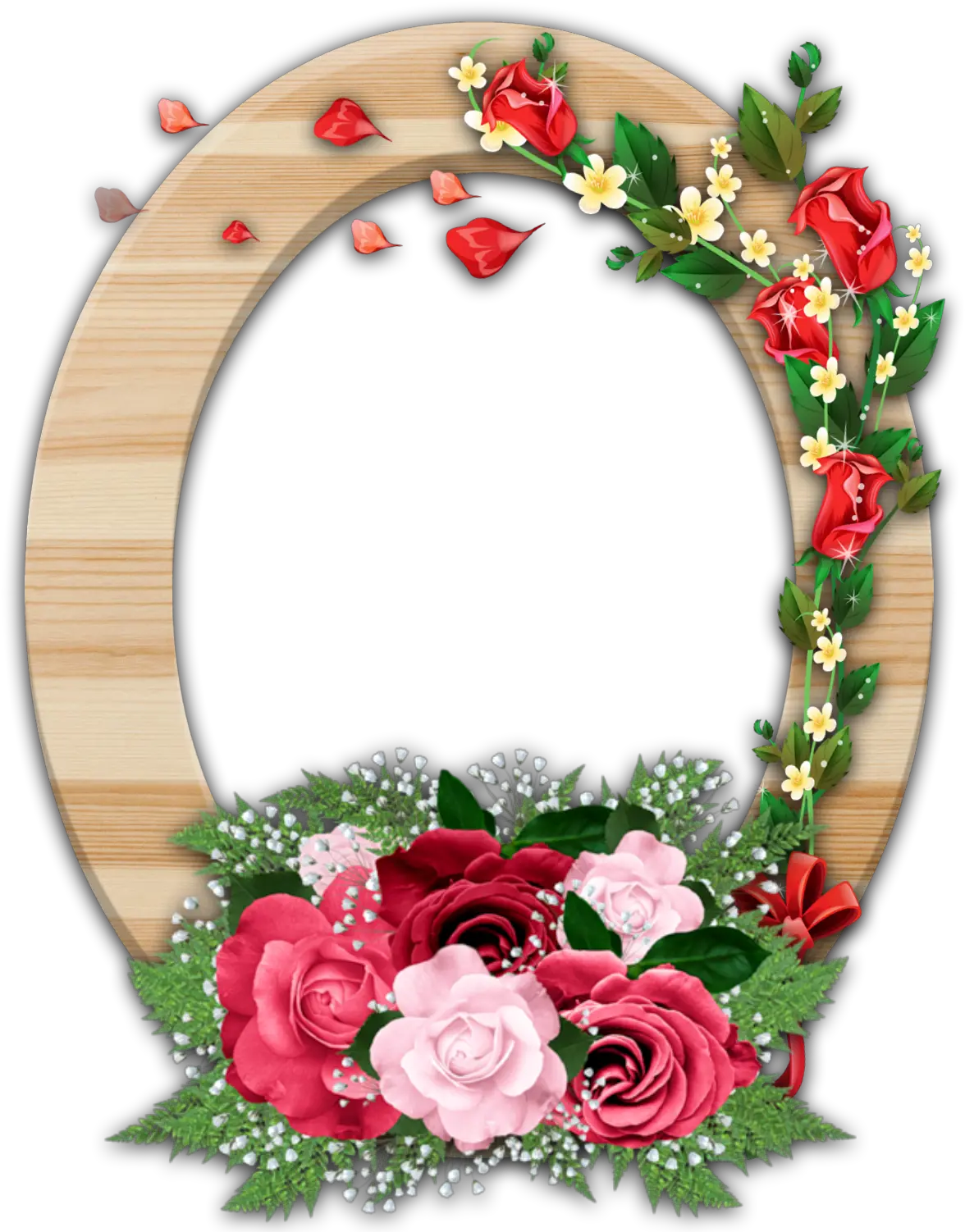 Floral Frame Flower Border Frames Png Hd Png Download Flower Frame Png Floral Frame Png