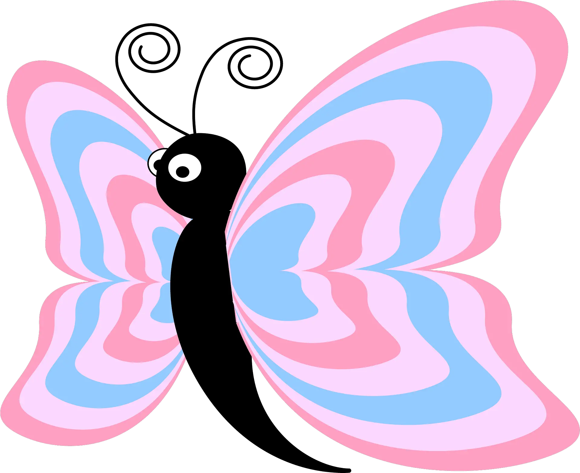 Cartoon Butterfly Clipart Free Download Transparent Png Clip Art Pink Butterfly Icon